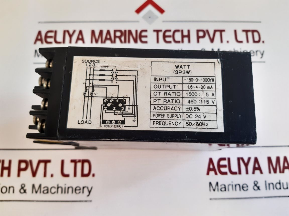 Yokogawa 2465 Watt (3P3W) Power Line Transducer