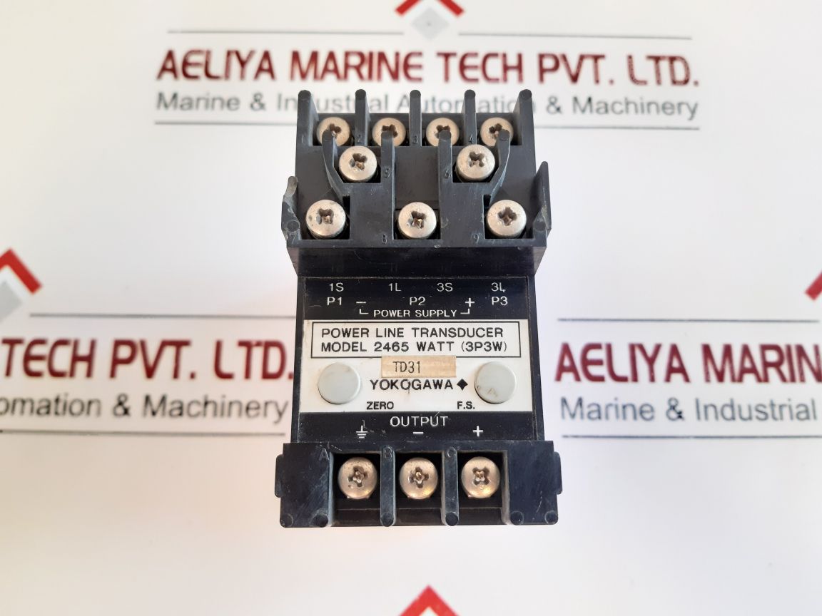 Yokogawa 2465 Watt (3P3W) Power Line Transducer