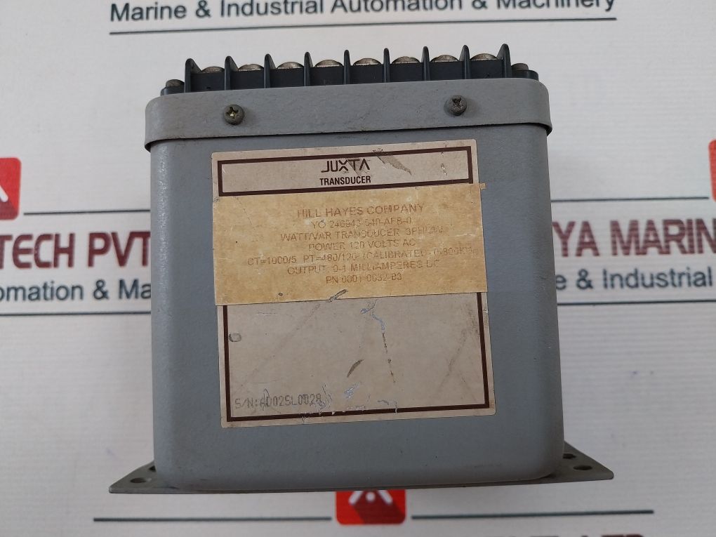 Yokogawa 246943-540-afb-0 Juxta Transducer 120V Ac