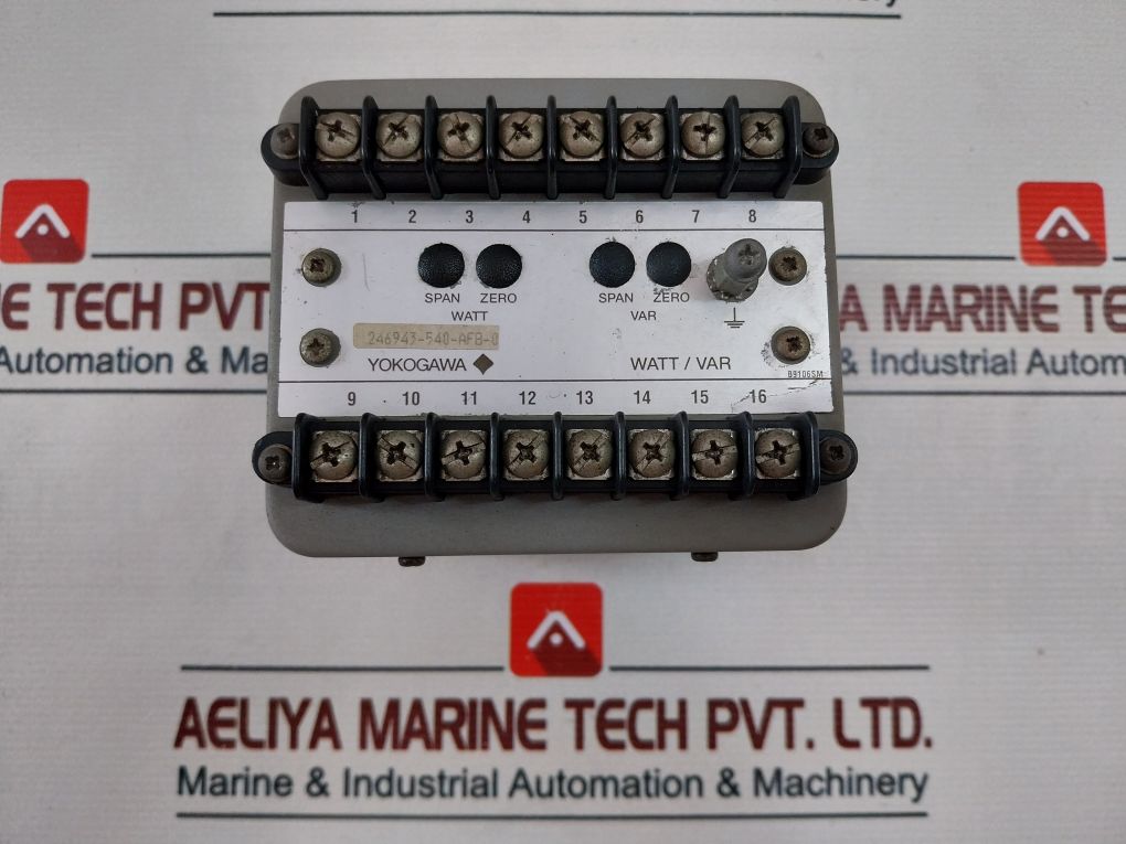 Yokogawa 246943-540-afb-0 Juxta Transducer 120V Ac