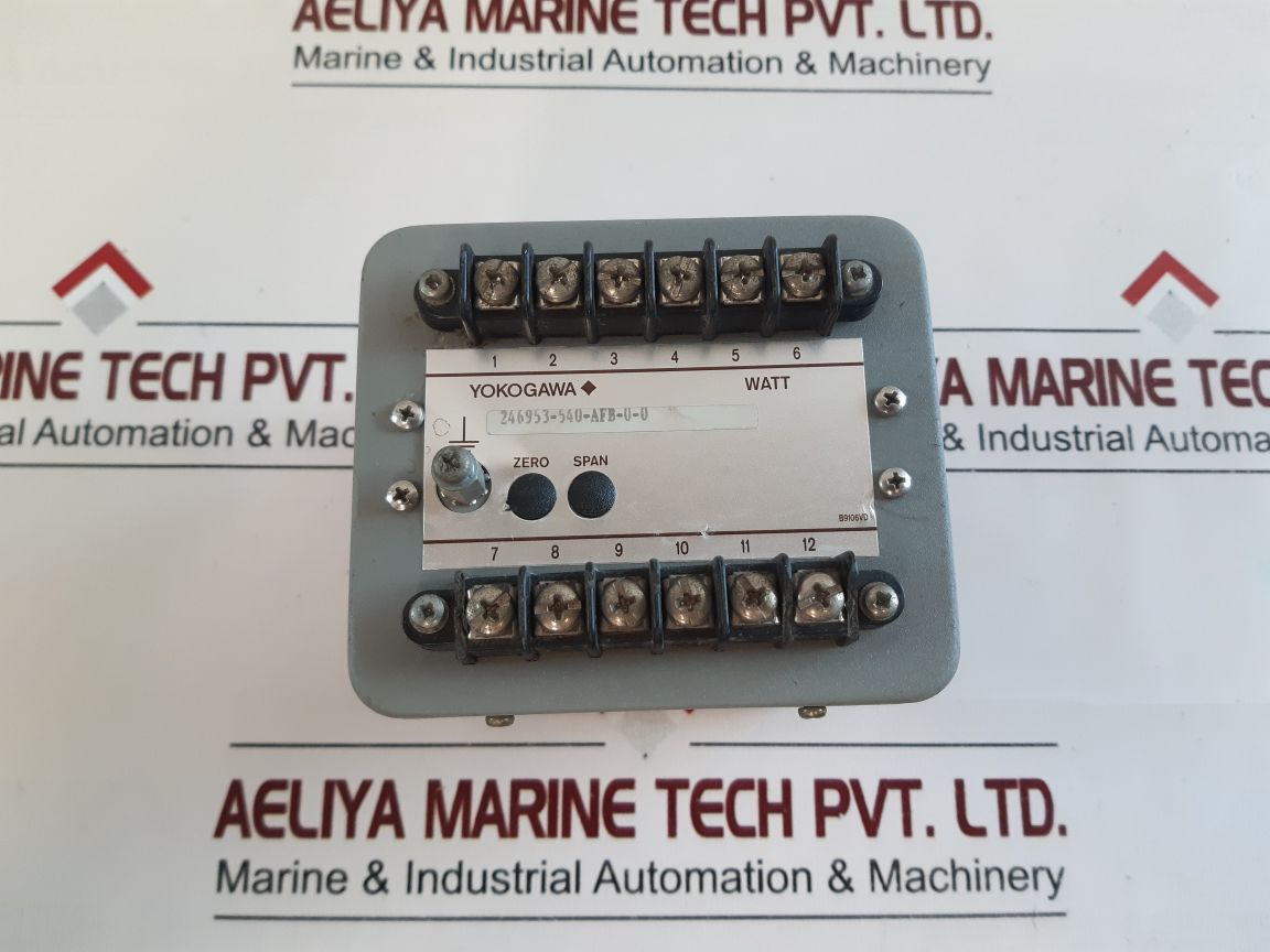 Yokogawa 246953-540-afb-0-0 Watt Transducer
