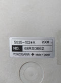 Yokogawa Sihn -102*A Indicator 5035-102*A 0 To 5 Kgf/Cm²