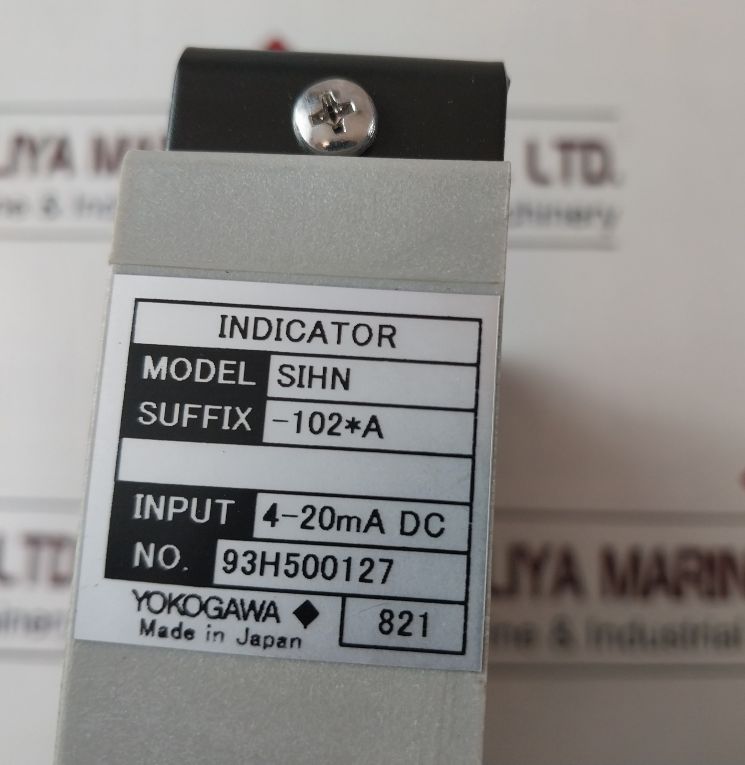 Yokogawa Sihn -102*A Indicator 5035-102*A 0 To 5 Kgf/Cm²