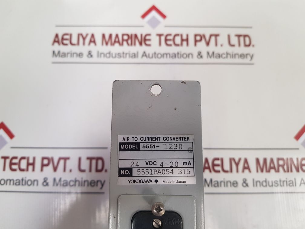 Yokogawa 5551-1230 Air To Current Converter