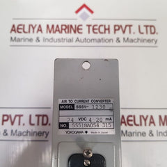 Yokogawa 5551-1230 Air To Current Converter