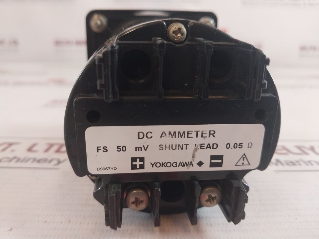 Yokogawa 87Ja9751 Panel Mount 0-15 Dc Amperes