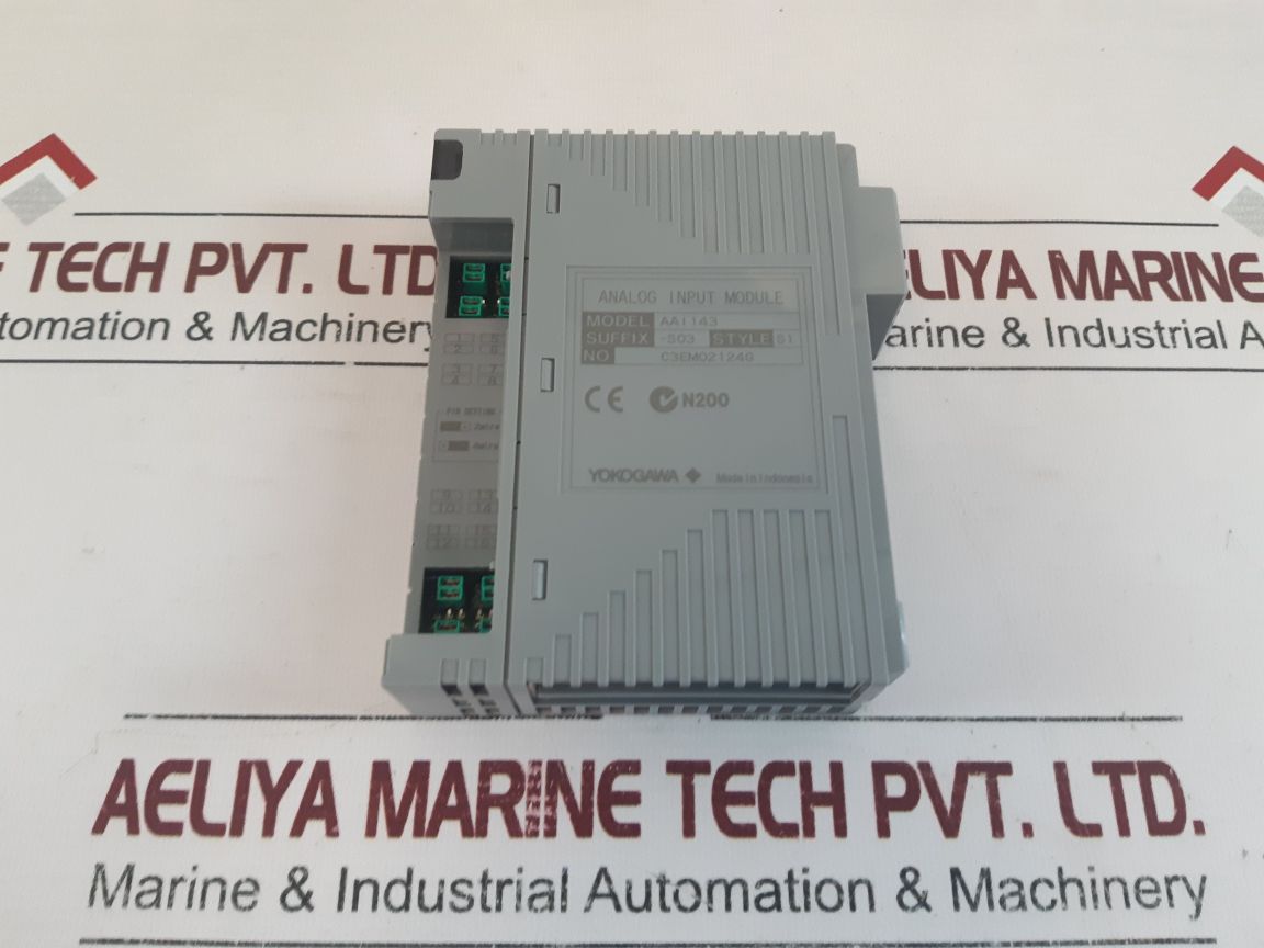 Yokogawa Aai143-s03 Style S1 Analog Input Module
