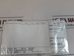 Yokogawa Aai543-s03 Style: S1 Analog Output Module