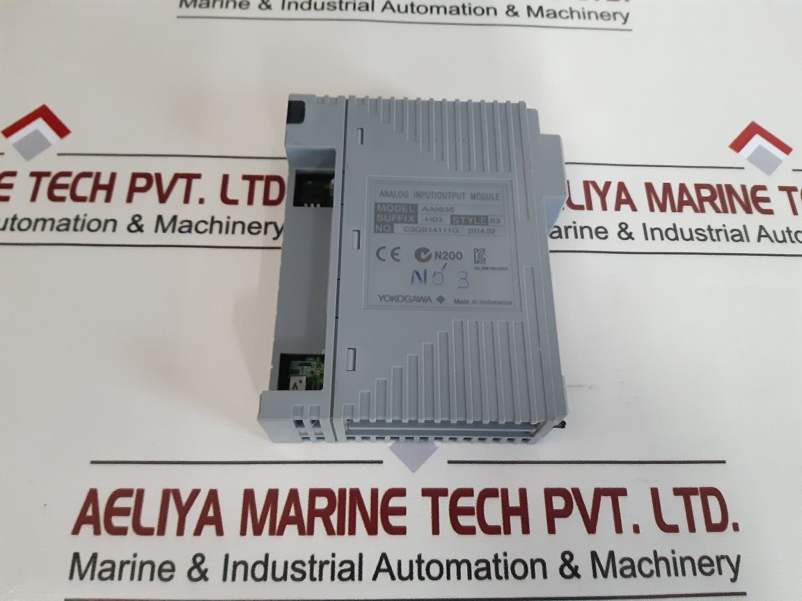 Yokogawa Aai835-h03 S3 Analog Input/Output Module Aai835