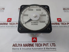 Yokogawa Ab-40 Kilowatt/ Kilovars Meter