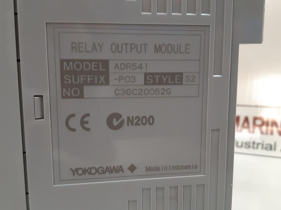 Yokogawa Adr541 Relay Output Module