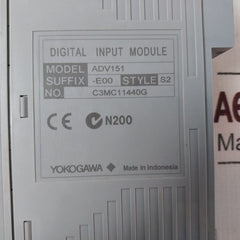 Yokogawa Adv151-e00 S2 Digital Input Module Adv151