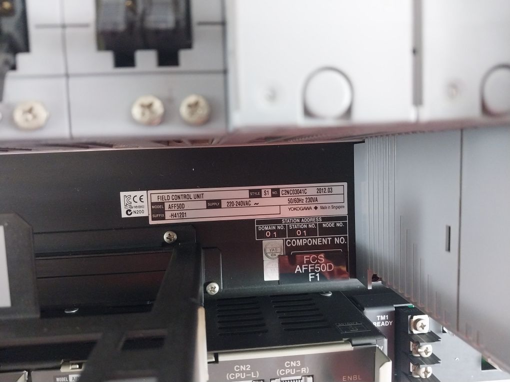 Yokogawa Aff50D Field Control Unit 220-240V Ac~