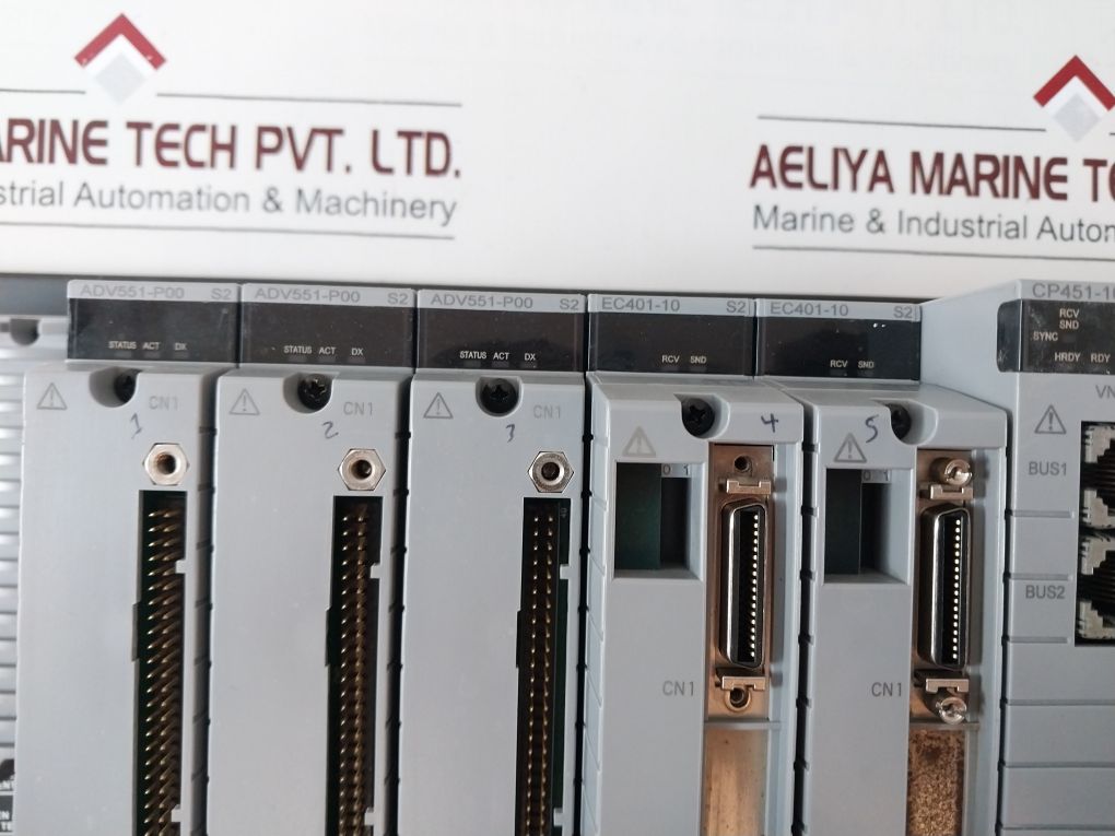 Yokogawa Pw482-10,Cp451-10,Ec401-10,Adv551-p00,Ec401-10,Afv10D Module Rack