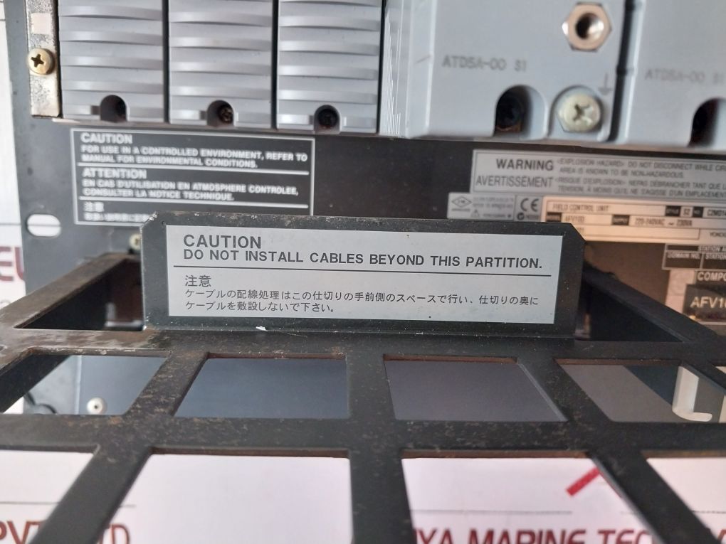 Yokogawa Pw482-10,Cp451-10,Ec401-10,Adv551-p00,Ec401-10,Afv10D Module Rack