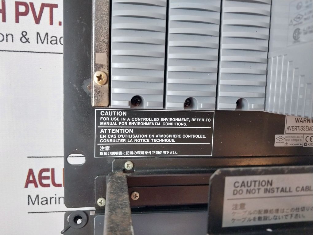 Yokogawa Pw482-10,Cp451-10,Ec401-10,Adv551-p00,Ec401-10,Afv10D Module Rack