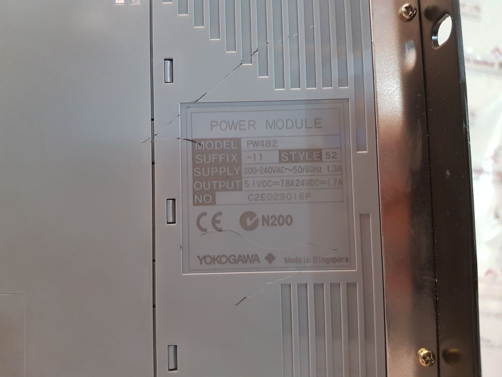 Yokogawa Adv151-p13 S2,Alr121-s01 S1,Sb401-11 S1,Pw482-11 S2 Modules With Anb10D