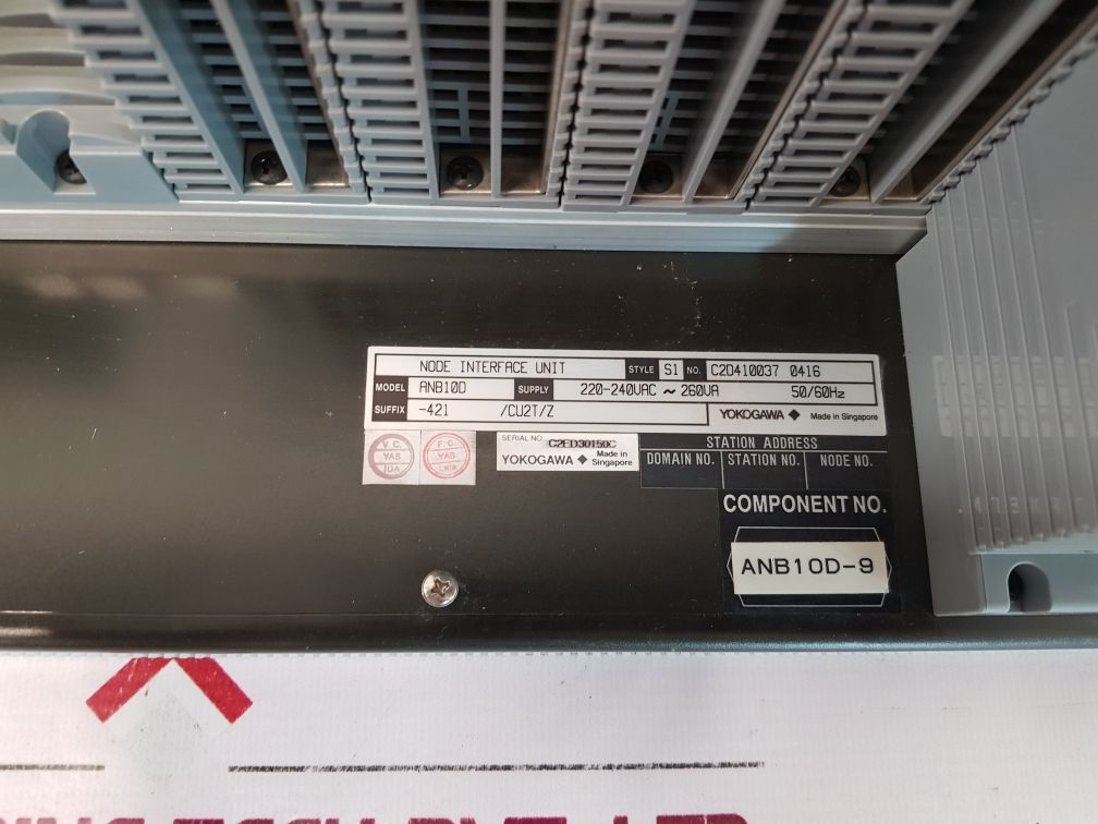 Yokogawa Adv151-p13 S2,Alr121-s01 S1,Sb401-11 S1,Pw482-11 S2 Modules With Anb10D