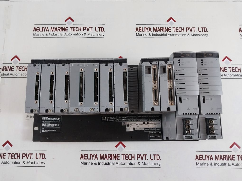 Yokogawa Pw482-10,Sb401-10,Adv151-e00,Aar145-s00,Aai143-h00 Module Rack