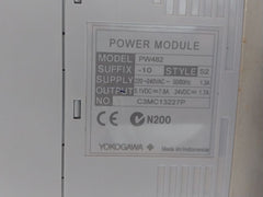 Yokogawa Pw482-10,Sb401-10,Adv151-e00,Aar145-s00,Aai143-h00 Module Rack