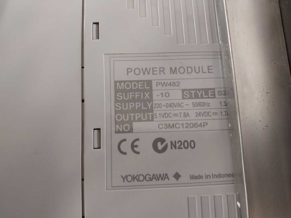 Yokogawa Aai143-h00,Aar145-s00,Sb401-10,Pw482-10,Anb10D Module Rack