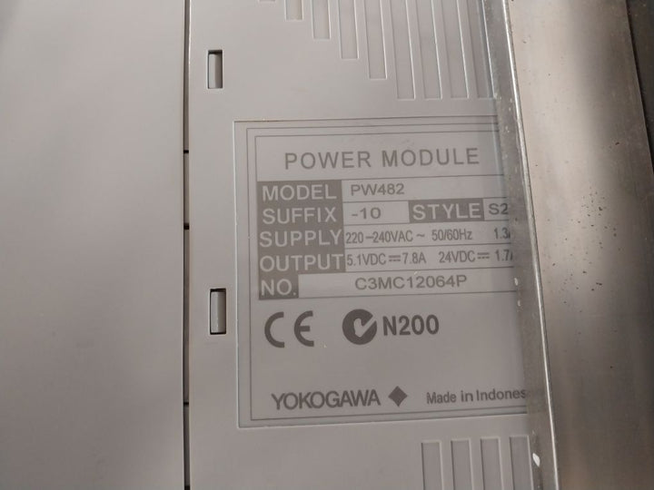 Yokogawa Aai143-h00,Aar145-s00,Sb401-10,Pw482-10,Anb10D Module Rack