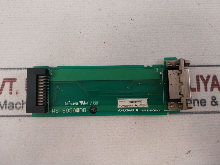 Yokogawa As S9590Db-0 Pcb