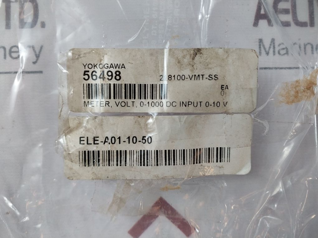 Yokogawa Meter 0-1000 Volts Dc