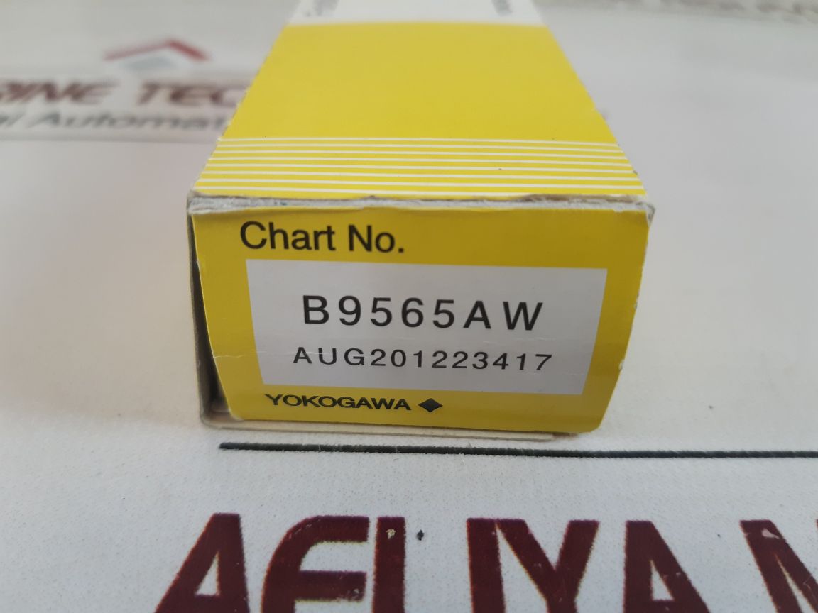 Yokogawa B9565Aw Folding Recording Chart
