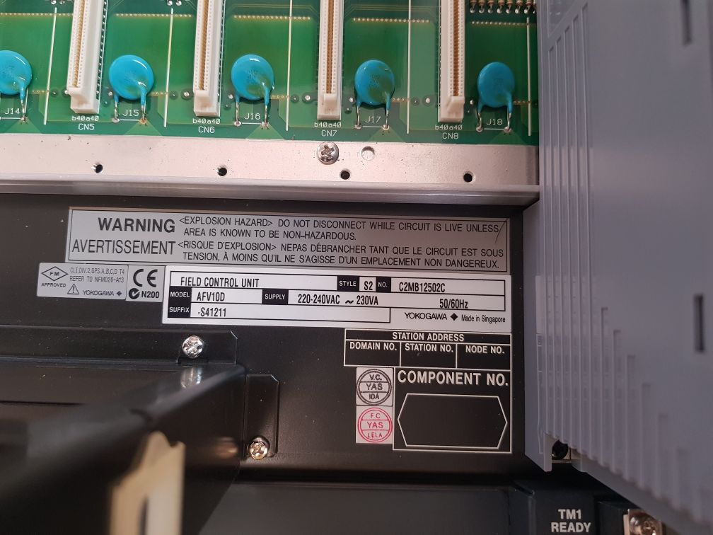 Yokogawa Cp451-11,Pw482-11 Module Rack