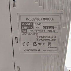Yokogawa Cp461-10 S1 Processor Module