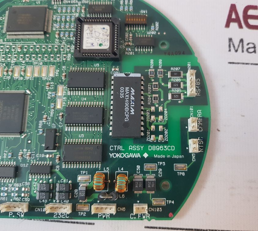 Yokogawa D8963Ce-03 Ctrl Assy D8963Cd Pcb Card