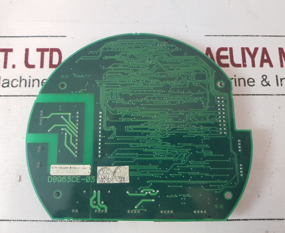 Yokogawa D8963Ce-03 Ctrl Assy D8963Cd Pcb Card