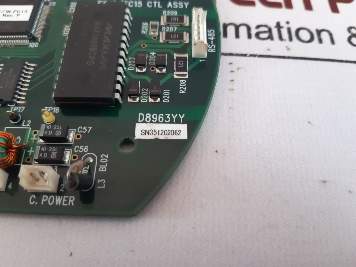 Yokogawa P3-50419-2 Pcb Card D8963Yy