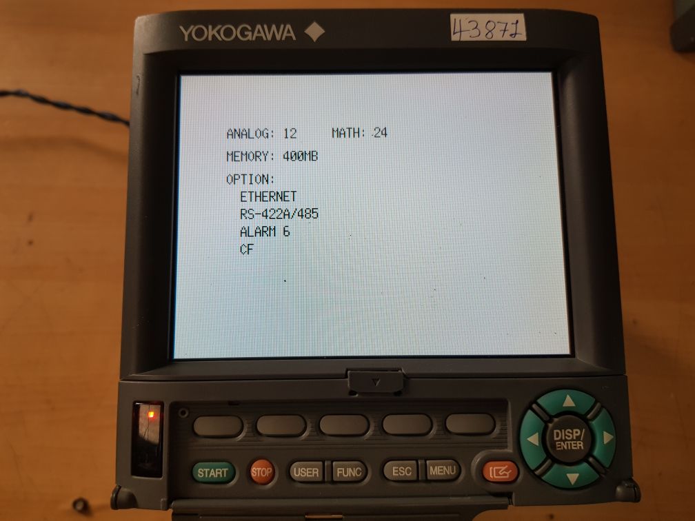 Yokogawa Dx1012 Recorder S5Pb06619