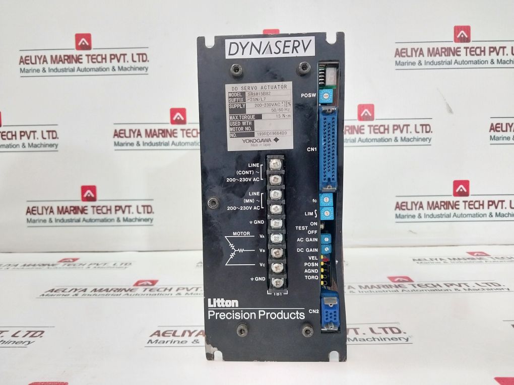Yokogawa Dynaserv Sr1015B82 Dd Servo Actuator -2Sn/L7