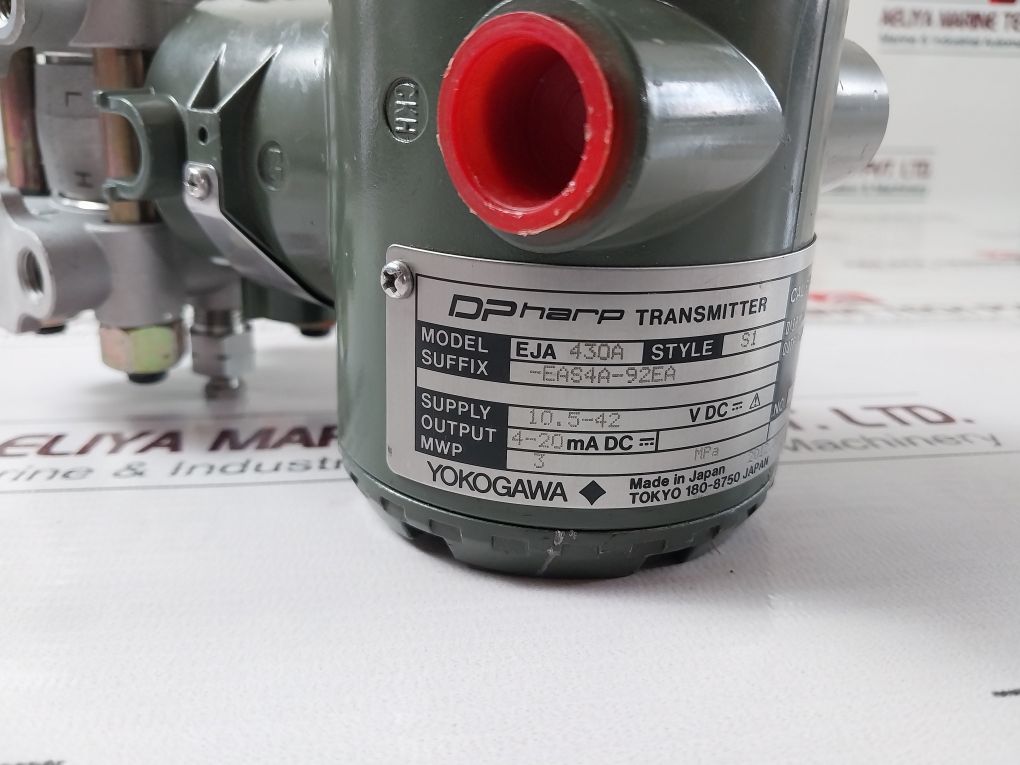 Yokogawa Eja430A Digital Traditional-mount Gauge Pressure Dpharp Transmitter