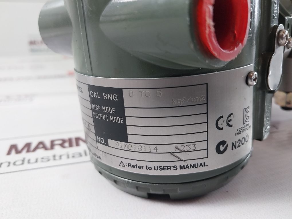 Yokogawa Eja430A Digital Traditional-mount Gauge Pressure Dpharp Transmitter