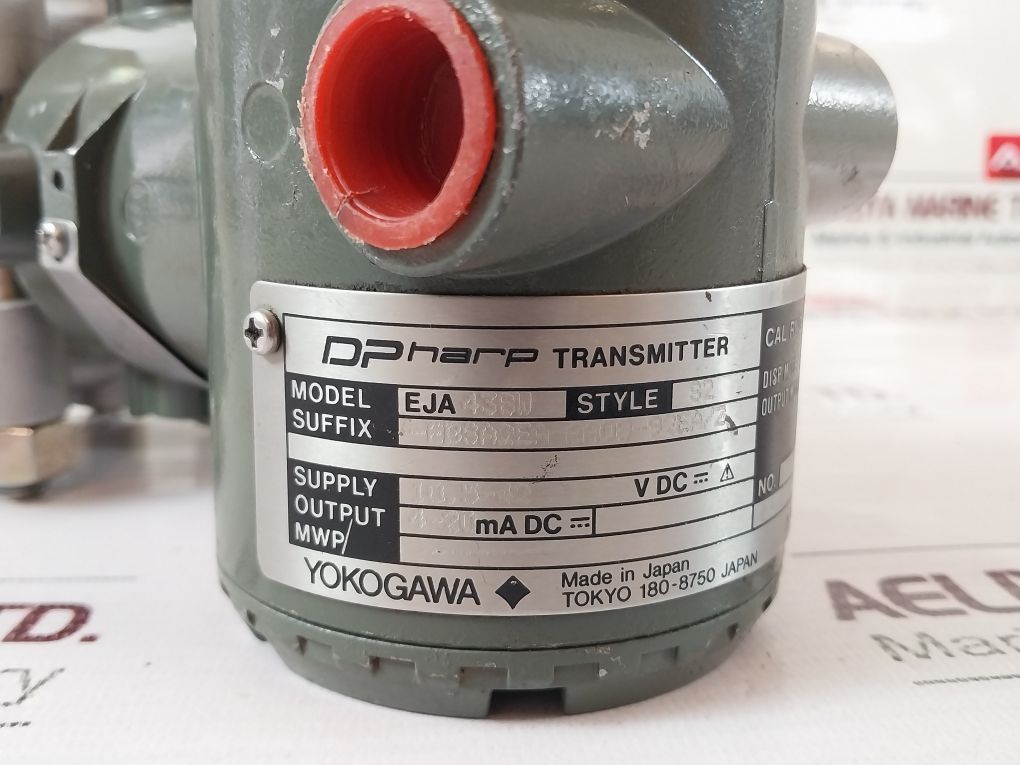 Yokogawa Eja438W Dpharp Pressure Transmitter