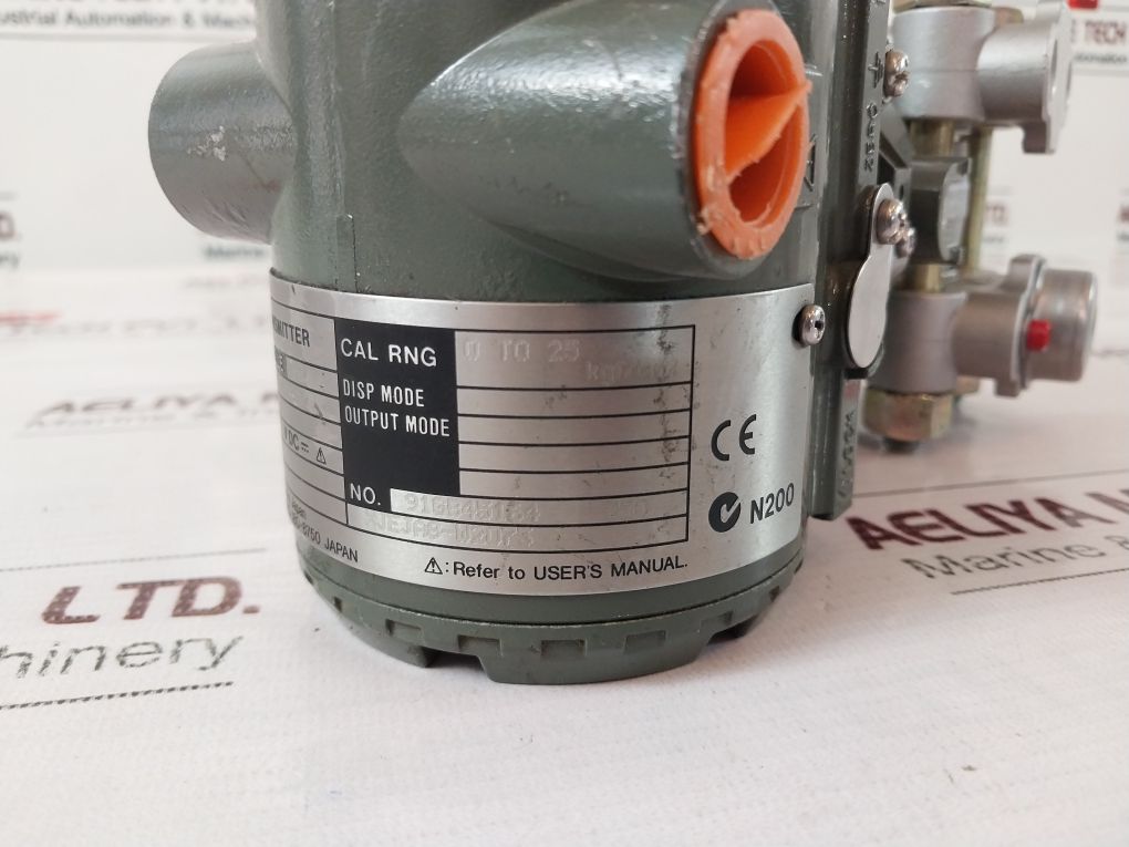 Yokogawa Eja438W Dpharp Pressure Transmitter