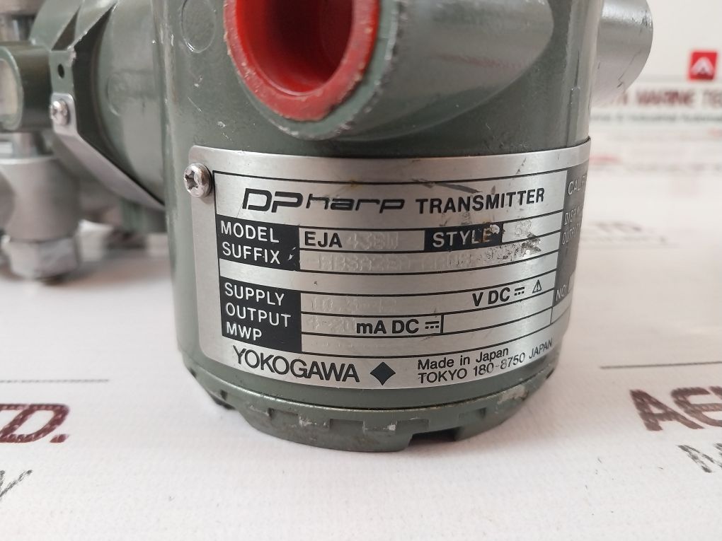 Yokogawa Eja438W Dpharp Transmitter Style S2 10.5-42 Vdc