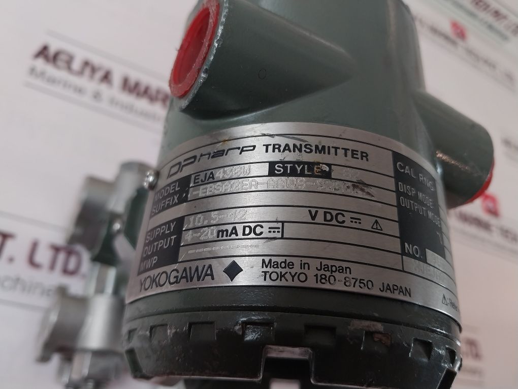 Yokogawa Eja438W Dpharp Transmitter Style S2 10.5-42 Vdc