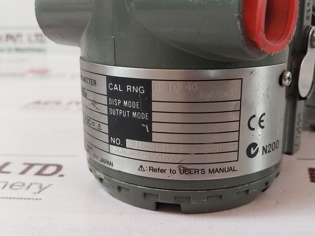 Yokogawa Eja438W Dpharp Transmitter Style S2 10.5-42 Vdc