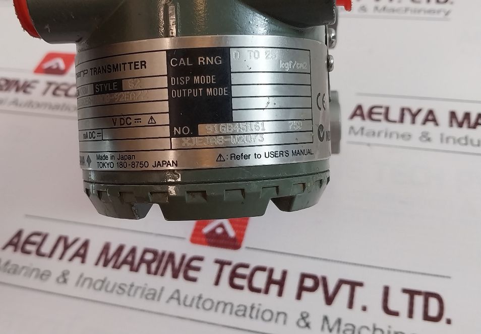 Yokogawa Eja438W Dpharp Pressure Transmitter 10.5-42 Vdc