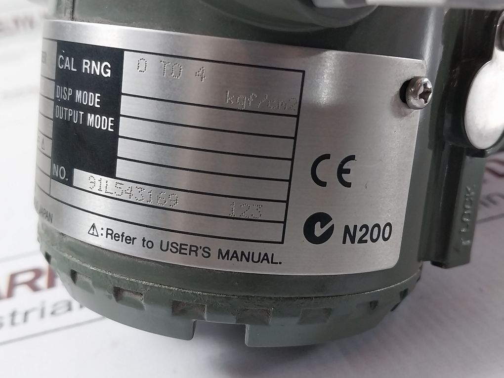 Yokogawa Eja530A-ebs4N-02Ne Dpharp Transmitter