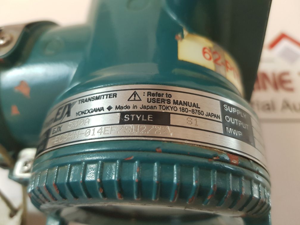 Yokogawa Ejx 530A Pressure Transmitter
