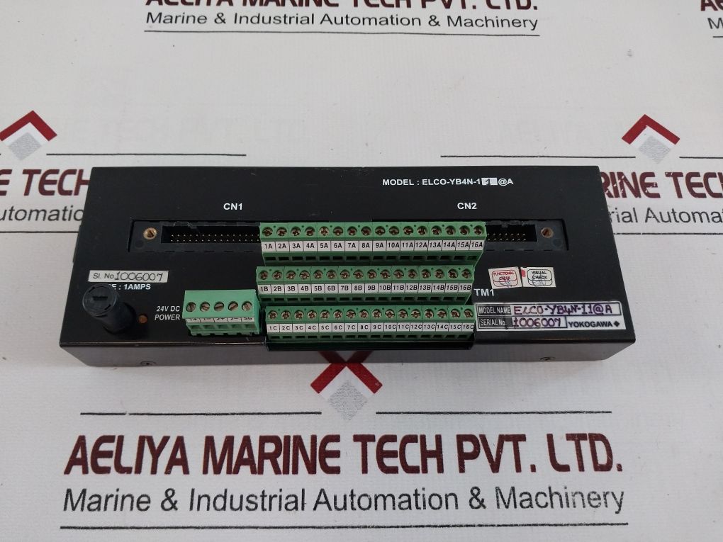 Yokogawa Elco-yb4N-11@A Terminal Board 24V Dc