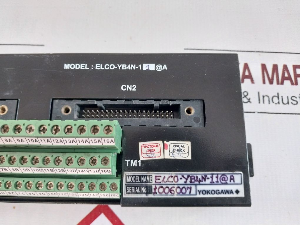 Yokogawa Elco-yb4N-11@A Terminal Board 24V Dc