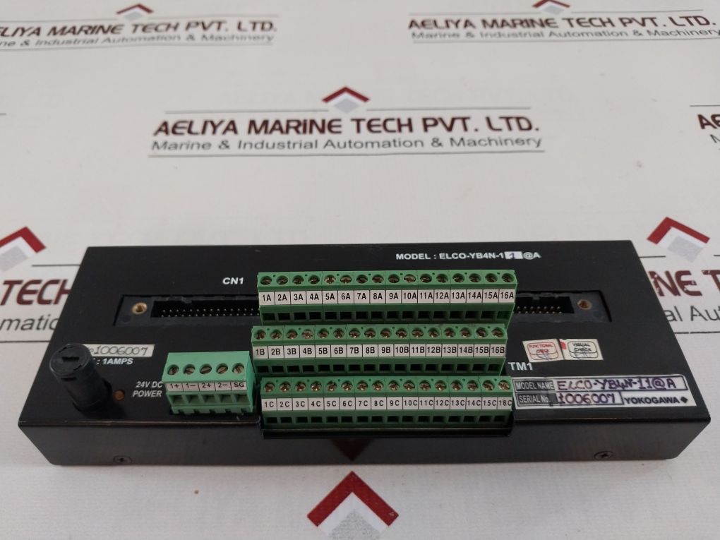 Yokogawa Elco-yb4N-11@A Terminal Board 24V Dc