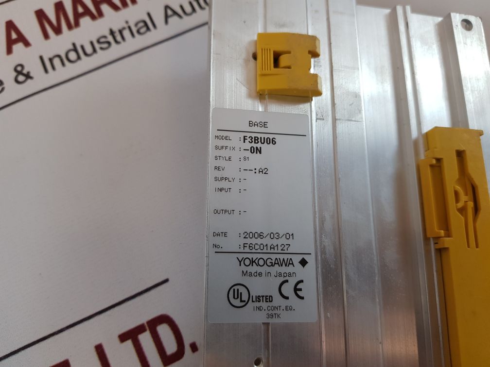 Yokogawa F3Bu06 Rack Base Model
